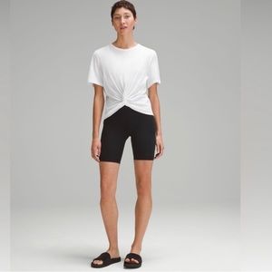 Lululemon Crescent Tee in Bone Size 8